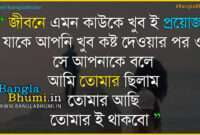 New Bengali Sad Love Quote : Bangla Love