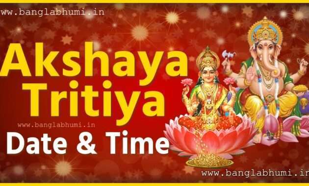 Akshaya Tritiya Date & Time in India