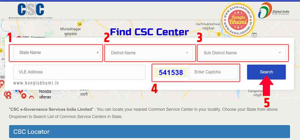 How to Find CSC Center