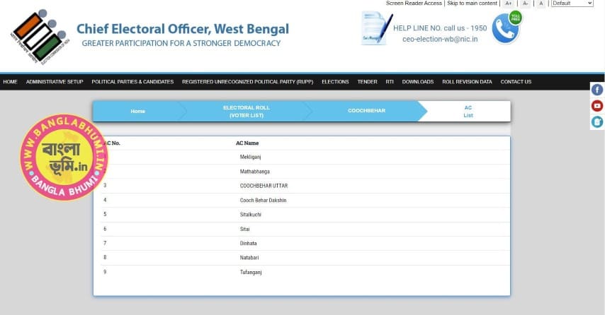 WB Voter List Download: পশ্চিমবঙ্গের ভোটার লিস্ট ডাউনলোড