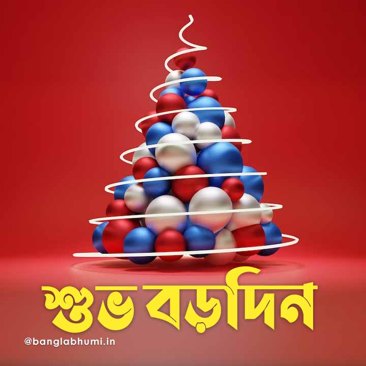 christmas wish image in bengali 010 বড়দিনের শুভেচ্ছা