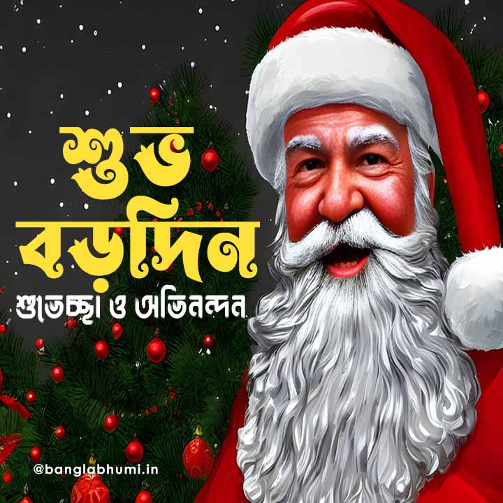 christmas wish image in bengali 027 বড়দিনের শুভেচ্ছা