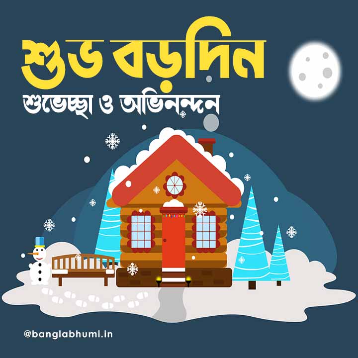 christmas wish image in bengali 028 বড়দিনের শুভেচ্ছা