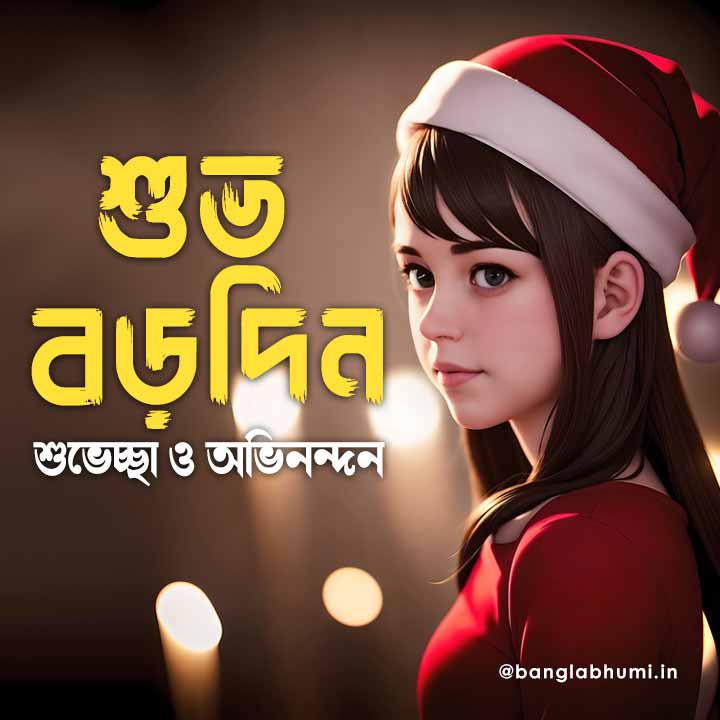 christmas wish image in bengali 033 বড়দিনের শুভেচ্ছা