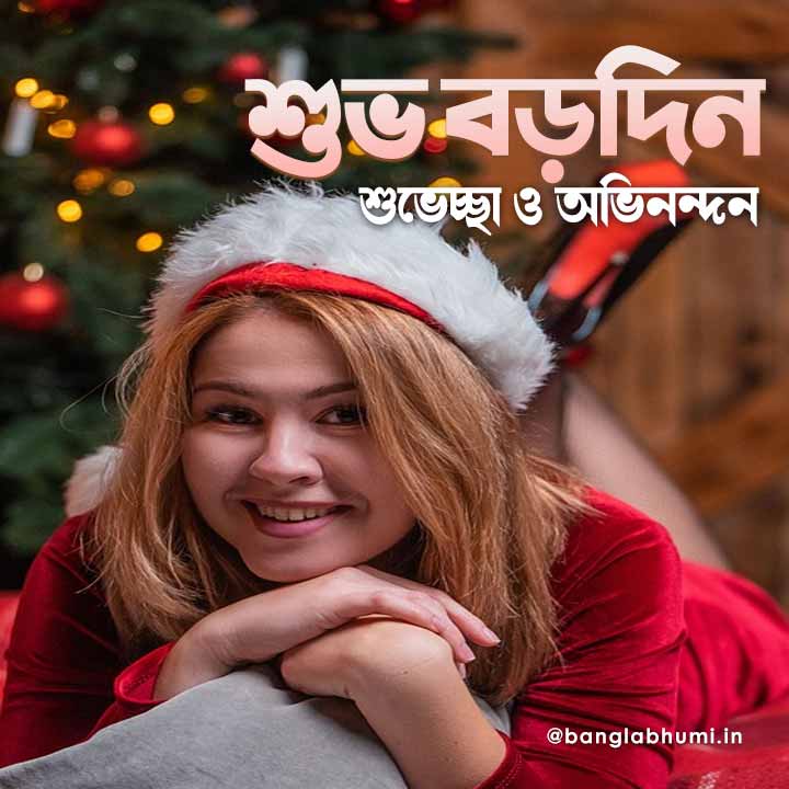 christmas wish image in bengali 035 বড়দিনের শুভেচ্ছা