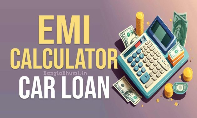 EMI Calculator for Car Loan in India